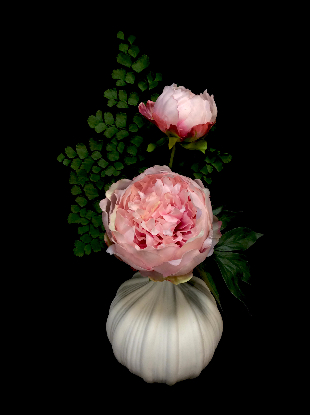 SILK PEONY VASE ARRANGEMENT SILK PEONY VASE ARRANGEMENT