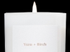 YUZU BIRCH CANDLE YUZU BIRCH CANDLE